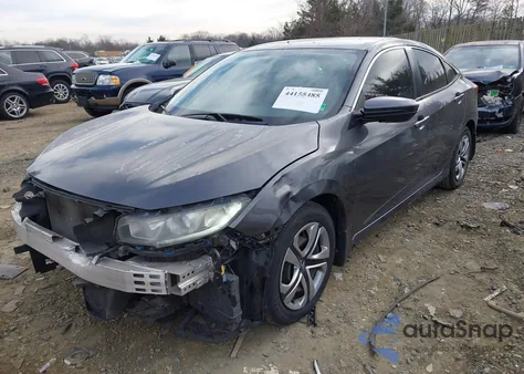 2017 Honda Civic Lx z USA, uszkodzony, nr VIN 2HGFC2F58HH515336